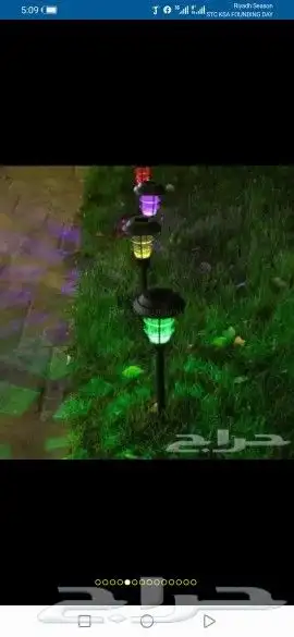 اعمدة انارة ديكورية ومضلعه 80