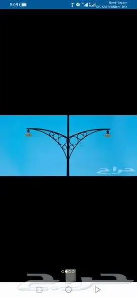 اعمدة انارة ديكورية ومضلعه 81