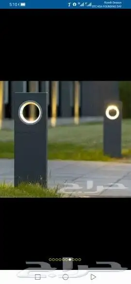 اعمدة انارة ديكورية ومضلعه 74