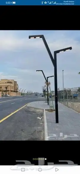 اعمدة انارة ديكورية ومضلعه 93