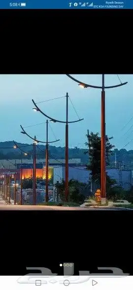 اعمدة انارة ديكورية ومضلعه 83