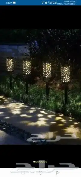 اعمدة انارة ديكورية ومضلعه 69