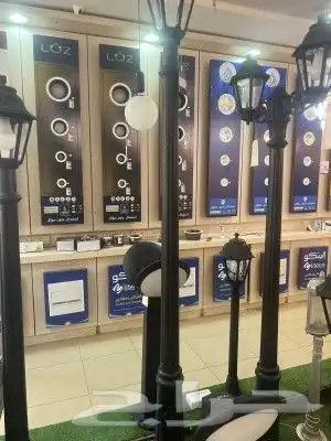 اعمدة انارة ديكورية ومضلعه 35