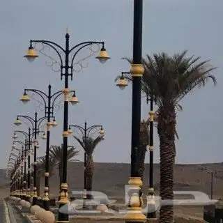 اعمدة انارة ديكورية ومضلعه 63