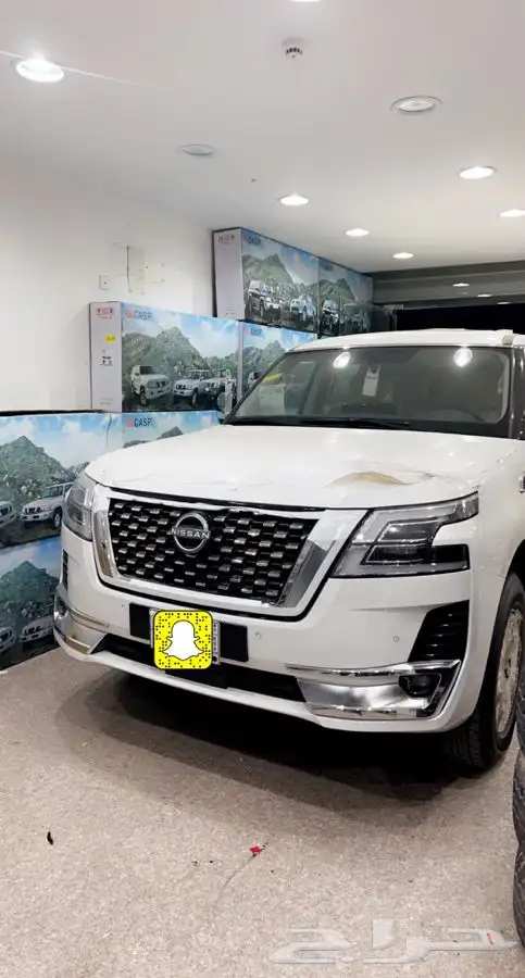 شبك نيسان باترول بلاتينيوم 2022جنوط اكسسورات سله نياكل 11