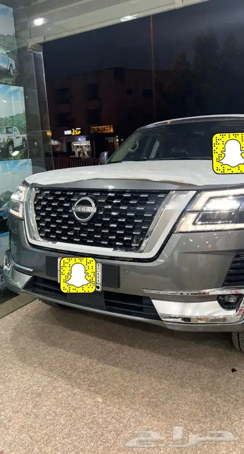 شبك نيسان باترول بلاتينيوم 2022جنوط اكسسورات سله نياكل 12