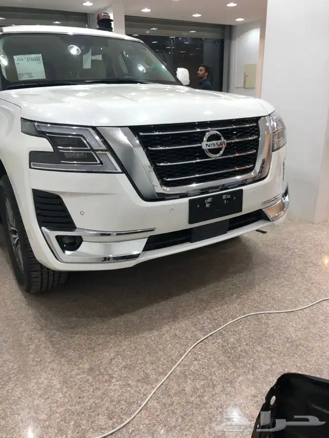 شبك نيسان باترول بلاتينيوم 2022جنوط اكسسورات سله نياكل 8