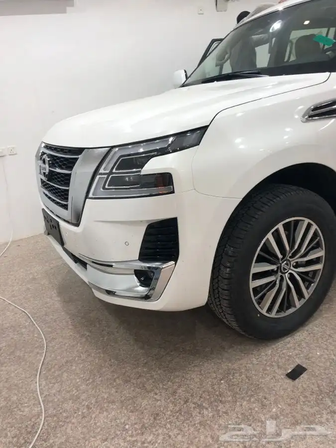 شبك نيسان باترول بلاتينيوم 2022جنوط اكسسورات سله نياكل 7