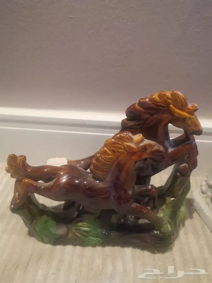 6 مجسمات ابل خيول فيل 18