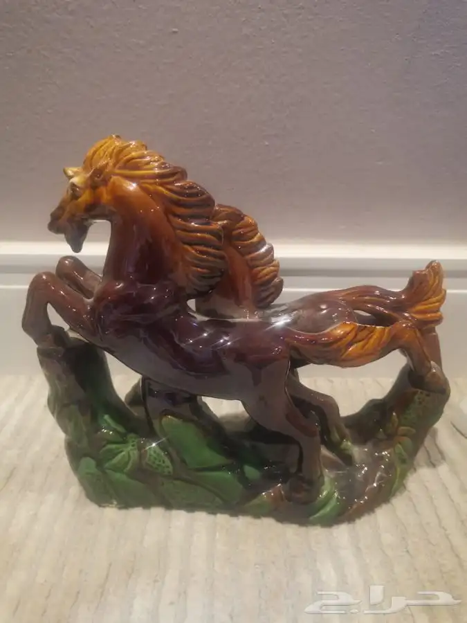 6 مجسمات ابل خيول فيل 12