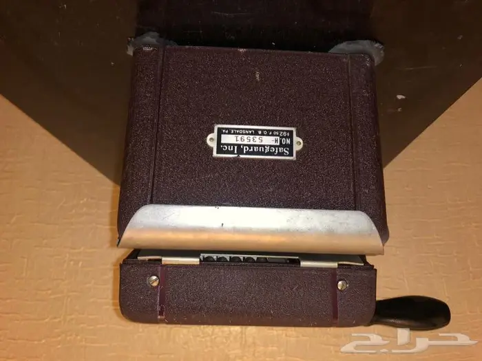 2 الة حاسبة وشيكات انتيك antique check writer 30