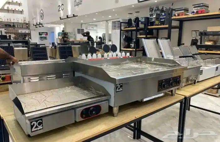 صاج جريل برجر كهربائي فوق الكاونتر 13