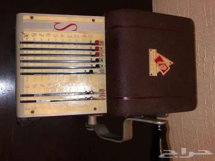 2 الة حاسبة وشيكات انتيك antique check writer 21