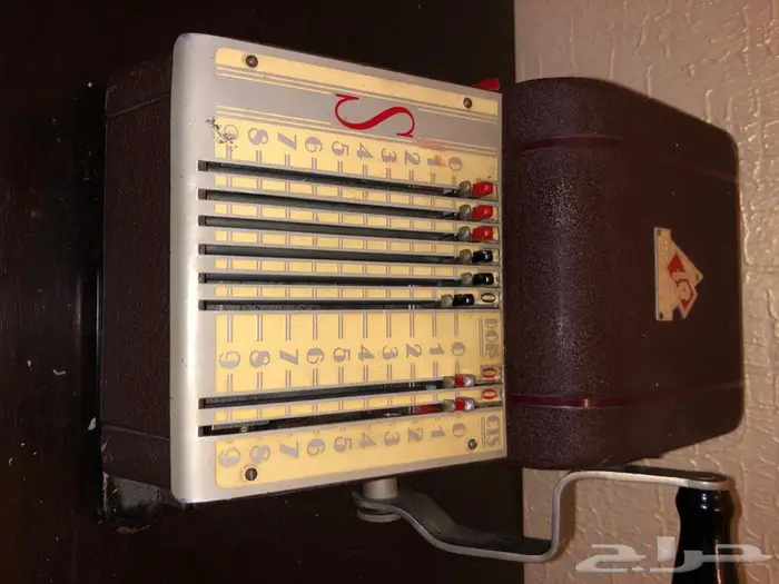 2 الة حاسبة وشيكات انتيك antique check writer 23