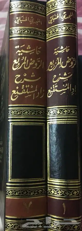 للبيع الروض المربع بشرح زاد المستقنع وحاشية الروض المربع 1