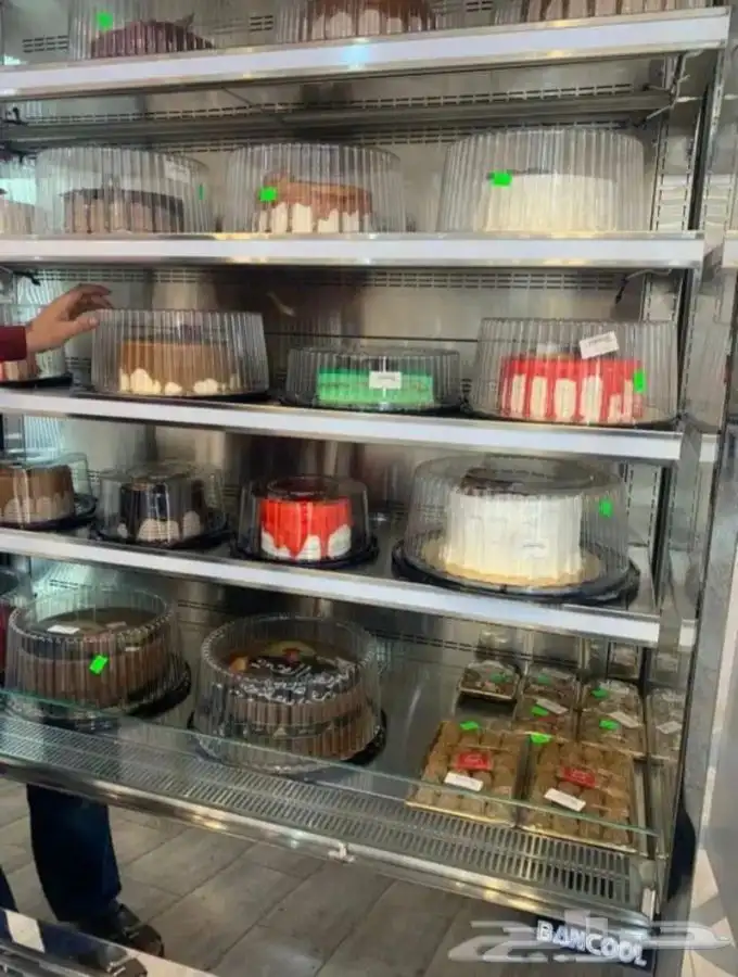 ثلاجات عرض BANCOOL حلويات مكشوفة 6