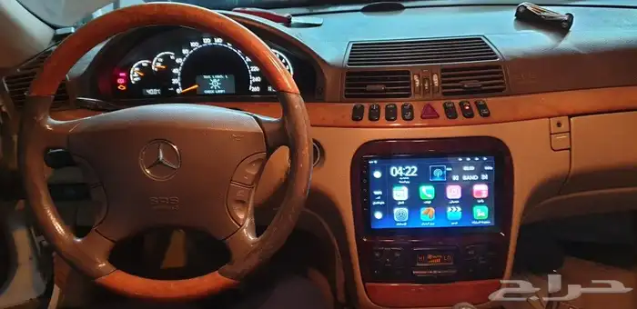 شاشة مرسيدس فياقرا 2002 مع كامره خلفية 0