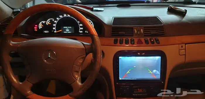 شاشة مرسيدس فياقرا 2002 مع كامره خلفية 1