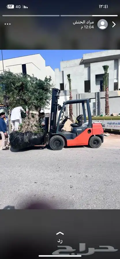 تأجير فور كلفت رافعة شوكية بانواعها كرينات ونش 14