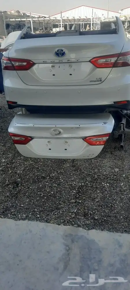 غطاء شنطه خلفي كامري 18 _22 وكاله شد بلد نظيفه 5