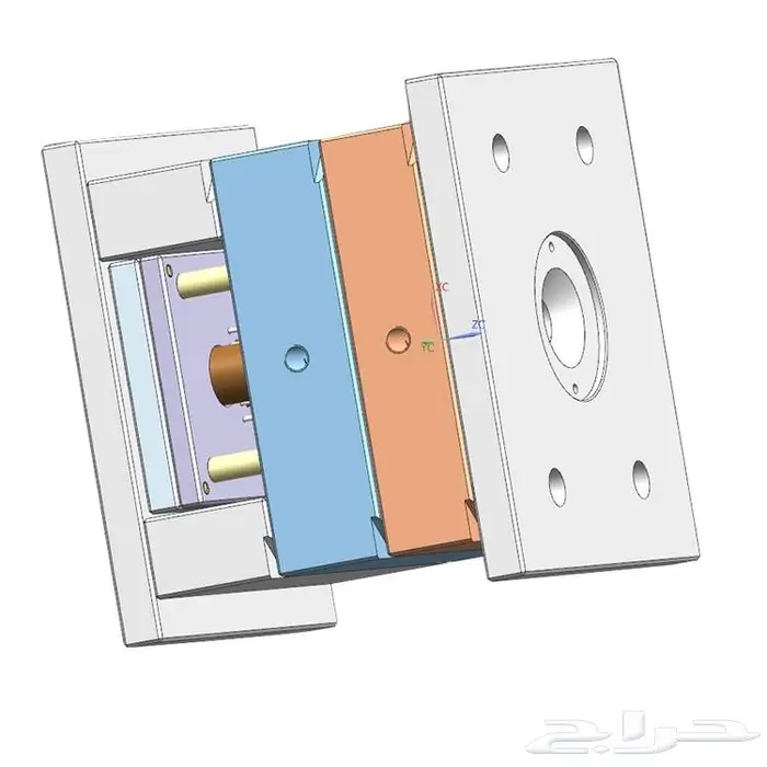 تصميم قوالب بلاستيك حقن ونفخ 1