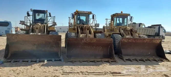 شيولات بوكلينات حفار بلدوزر قريدر رصاصة في جدة مكة 1