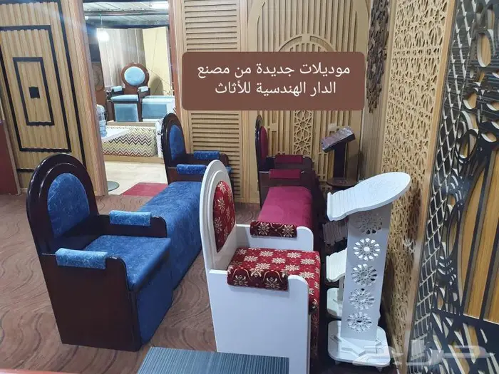 تكاية مساندظهر مساجد دواليب وحوامل مصاحف ديكورات مساجد 59