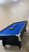 طاولات بلياردو 7 و8 و9 قدم جديد بلكرتون 3