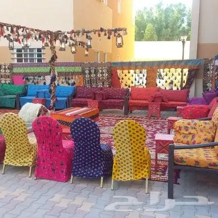 تاجير جلسات شعبيه عددت أنواع 53