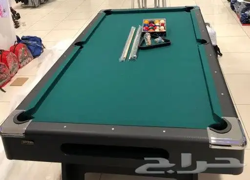 طاولات بلياردو 7 و8 و9 قدم جديد بلكرتون 23