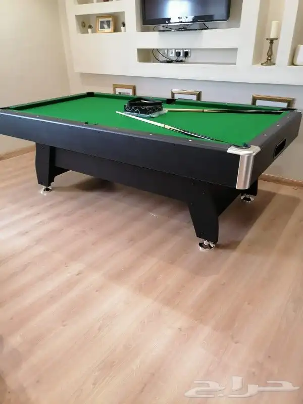 طاولات بلياردو 7 و8 و9 قدم جديد بلكرتون 20