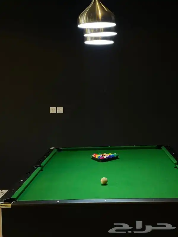 طاولات بلياردو 7 و8 و9 قدم جديد بلكرتون 0