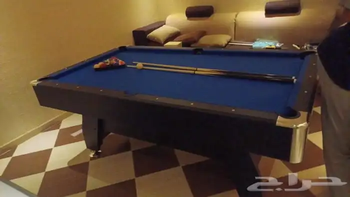طاولات بلياردو 7 و8 و9 قدم جديد بلكرتون 26