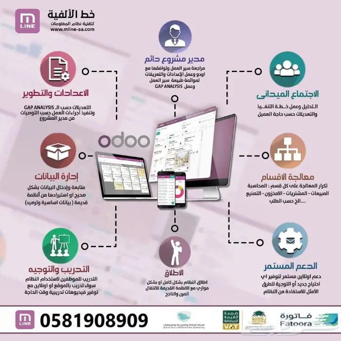 odoo أودو برنامج فوترة إلكترونية 1
