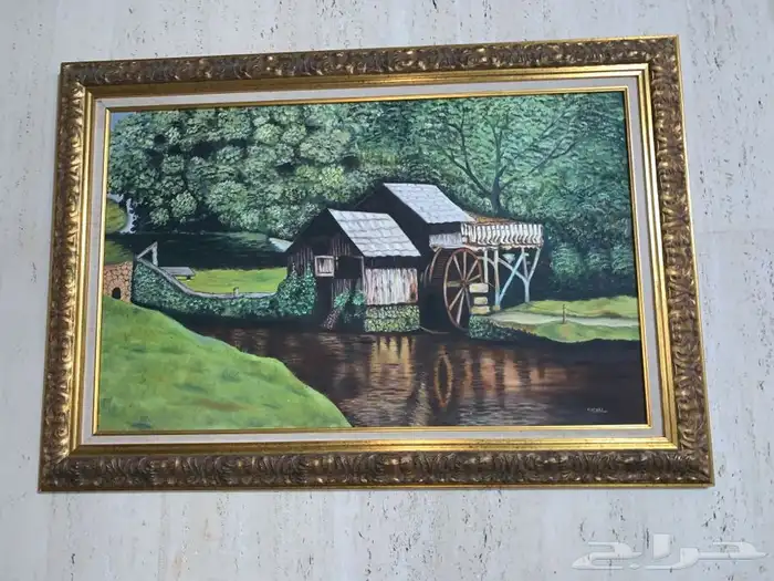 لوحة تشكيلية رسم كبيرة إبداعية  نتج 1
