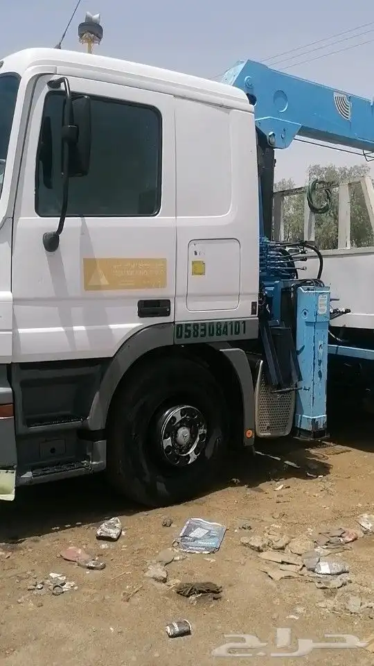 ونش كرين 10 طن للايجار Boom truck 10 ton for 1