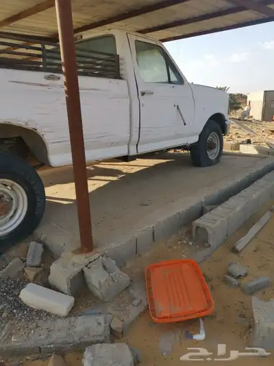 فرت f250 ونيت شاص طويل ابيض موديل 1997 1