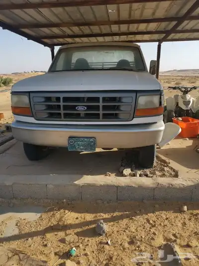 فرت f250 ونيت شاص طويل ابيض موديل 1997 0