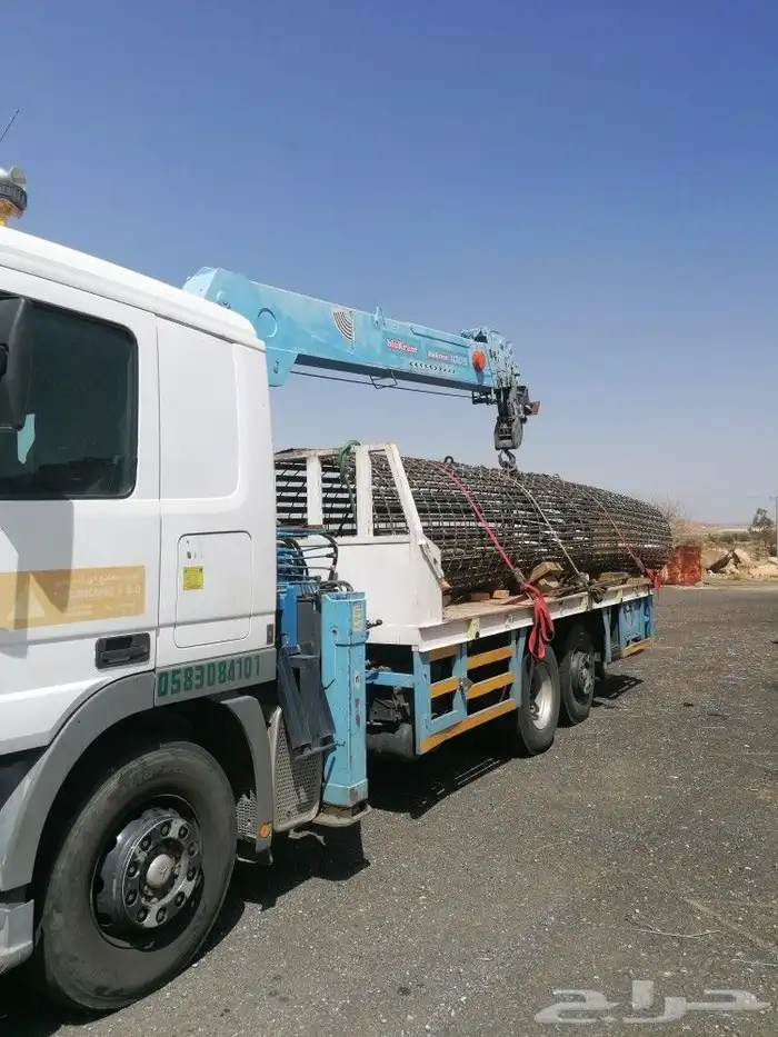 ونش كرين 10 طن للايجار Boom truck 10 ton for 8