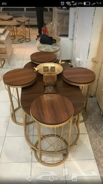 طاولات خدمة 5 قطع 14