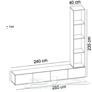 طاولة تلفاز من Beautiful Corner 7