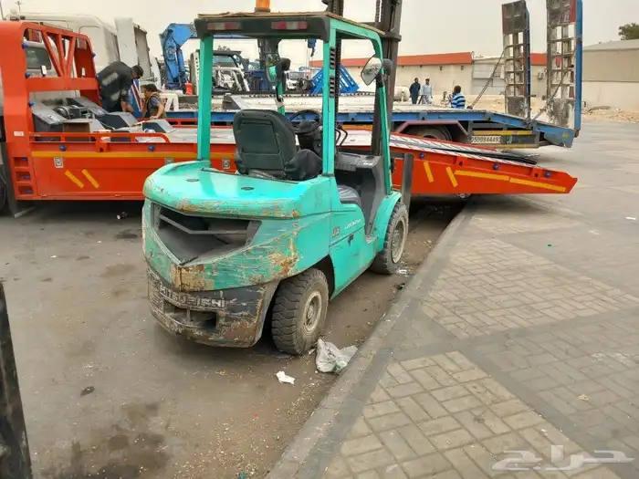 رافعات شوكيه للايجار دينات ونش 3