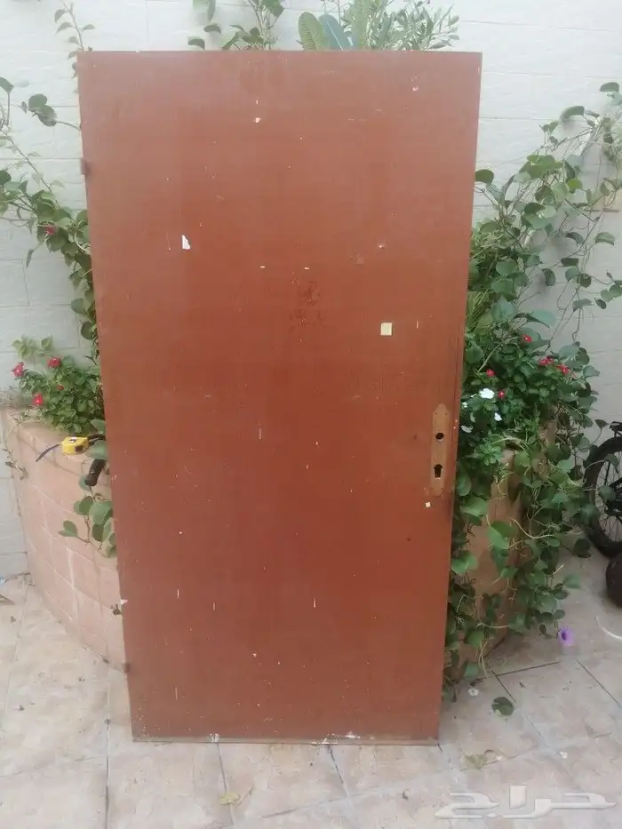 باب خشب نظيف 4