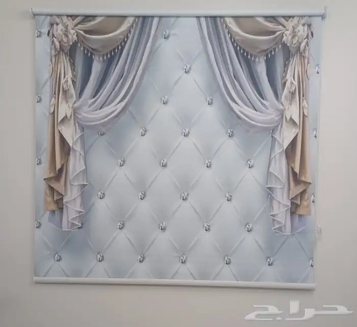 ستائر رول عالية الجودة 3D 8