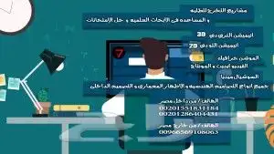 أبحاث  واجبات  حلول  تصاميم كورسات رسائل كل ش 4