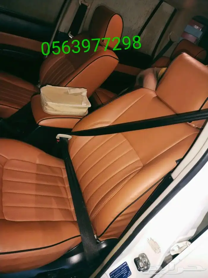 إصلاح ارباقات واحزمه الامان وتغيرلون الحزام 28
