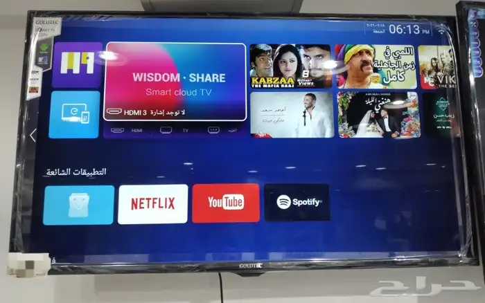 شاشات جولدتك سمارت 4k 5