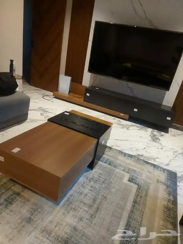طاولات تلفزيون وبلازما واطقم طاولات عصريه 29