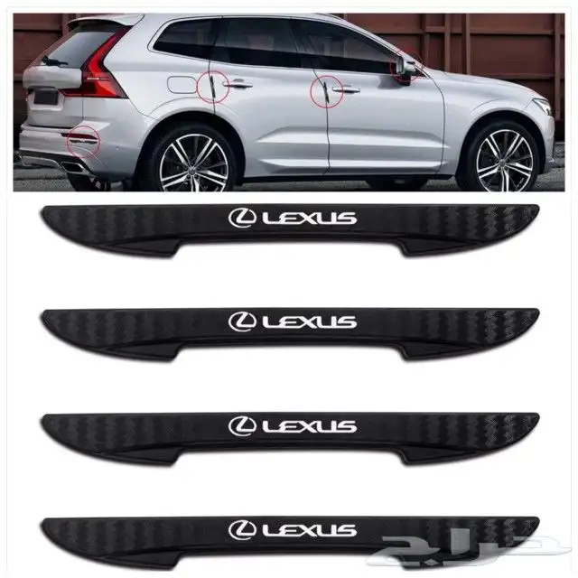 قزازة شمعات وجناح لكزس LX واكسسوارات 22