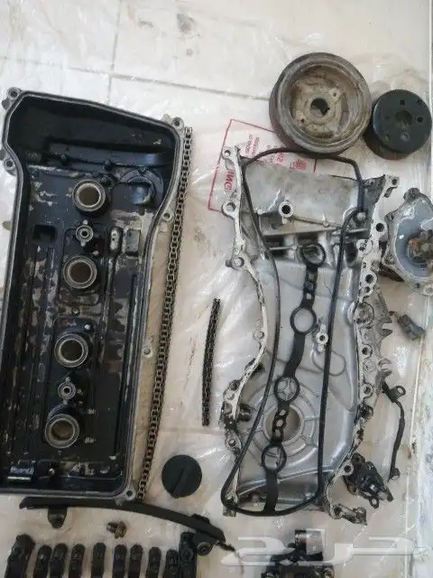 قطع غيار مكينة كامري 2003 الى 2011 لا يوجد راس مكينه 2